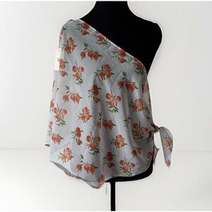 NWT Kittenish Sheer Swim Cover Up Peaches Women’s XL Resort Vacation. NWT FLAW!